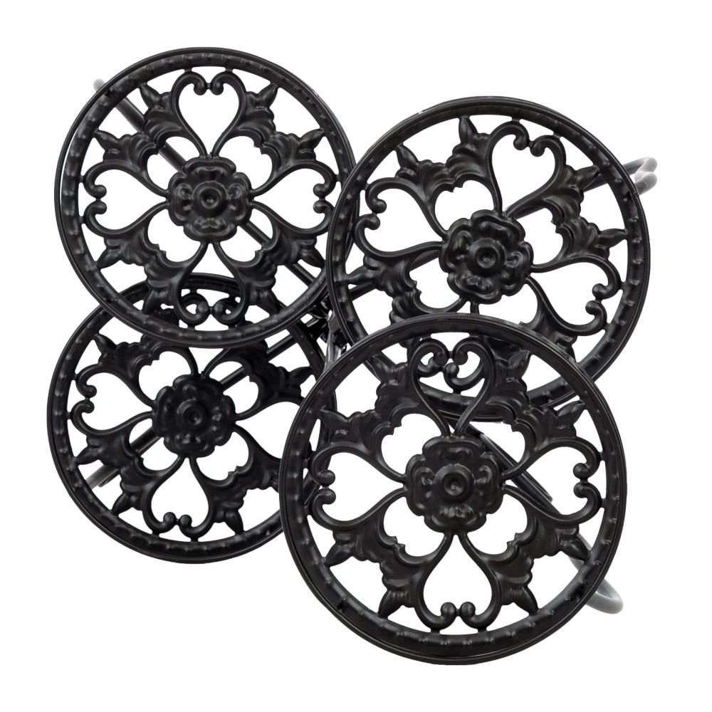 Lowestbest 4PCS Ironwork Plant Racks, Planter Garden Display Holder Shelf Rack for Home Indoor Outdoor Patio Lowestbest 4PCS Ironwork Plant Racks, Planter Garden Display Holder Shelf Rack for Home Indoor Outdoor Patio