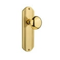 thumbnail image 3 of Nostalgic Warehouse Decnyk_Dp_Nk New York Solid Brass Dummy Door Knob Set - Bronze, 3 of 7