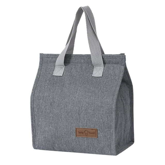 Sac à Lunch Isolé Thermique Sac de Rangement pour Aliments Portable Voyage Travail Sac à Lunch Bento Mini Fourre-Tout Sac à Lunch Isolé avec Contenant Pâle à Lunch Isolée pour Femmes Sac à Lunch Isolé pour Filles Transparent