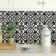 thumbnail image 2 of InHome Avignon 10 in. x 10 in. Peel and Stick Resin Backsplash Tiles (4-Pack), 2 of 3
