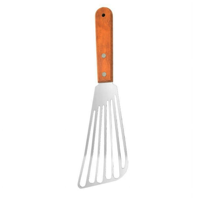 Espátula para freír Utensilios de cocina Espátula ranurada para transferir Asar Girar