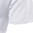 thumbnail image 5 of CPNG Boys Girls Casual Cotton T Shirt Solid Color Short Sleeve V Neck T Shirt Summer Comfortable Tees Tops(White,7-8 Years), 5 of 9
