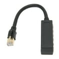 thumbnail image 3 of Adaptador Ethernet, Adaptador Ethernet RJ45 Puerto de cable Adaptador Ethernet Adaptador divisor R Características mejoradas, 3 of 9