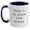 White/Navy, variant on Funny Alaska Two Tone Coffee Mugs Gifts from Men to Friends for Graduation, 'There's No Place Like Alaska' Quote, Unique Alaska Gifts