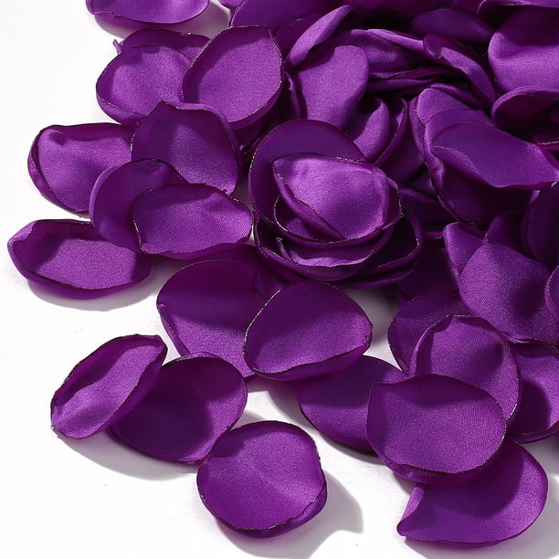 Nvzi 200 piezas de pétalos de rosa de seda, pétalos de flores artificiales para bodas, pétalos, B20