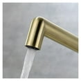 thumbnail image 4 of Brushed Gold Kitchen Sink Faucet Deck Mount Rotatable Water Mixer Tap, Stainless Steel Brushed Kitchen Faucet ,Versatile Features, 4 of 7