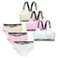 thumbnail image 3 of Gyratedream Big Girl Sports Daily Life Underwear Bra + Panties Two-Piece Set Free Size, 3 of 4