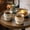D, variant on Retro Handleless Ceramic Coffee Mug 385ml Minimalist Cup for Coffee, Tea, Latte, Hot Chocolate & Home Decor, Microwave & Dishwasher Safe