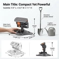 thumbnail image 4 of 2026 Upgraded 16-Nozzle Oscillating Sprinkler with Dual-Zone Timer & Motion-Activated Splash Pad for Lawn & Garden(Q), 4 of 8