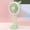 Green GN, variant on Wwv Cooling Handheld Fan Mini Fan USB Rechargeable Portable Handheld Folding Styling Fan with Night Light Function Soft Illumination for Students School Home Travel,9.06x4.13x2.95in Green