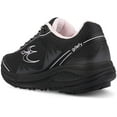 thumbnail image 4 of Gravity Defyer Proven Pain Relief Womens G-Defy Mighty Walk - Shoes for Knee Pain 6 Black, Purple, 4 of 5