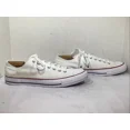 thumbnail image 4 of Ni - ke Converse Men’s Size 11 EU 45 White Canvas All Star OX Low Sneakers AJ-681, 4 of 5
