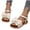 Beige, variant on ZACPNCV Womens Flat Sandals Bow Design Round Toe Elastic Back Strap Comfort Summer