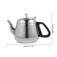 thumbnail image 2 of Stainless Steel Tea Pot with Strainer Teapot Infuser Tea Kettle Teaware Water Kettle for Home, 2 of 6