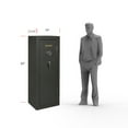 Sentinel 12Gun Fire Safe with Electronic Lock, Convertible Interior