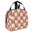 thumbnail image 2 of Pofeuu Brown Palms Print Lunch Bag Lunch Box Insulated Lunch Bag Adult Lunch Box for Men and Women, 2 of 8