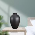 thumbnail image 3 of Ceramic Flor Vases, Black Decorative Vase for Living Room, Kitchen, Table, Home, Of, dding Centerpiece , 13x8cm, 3 of 7