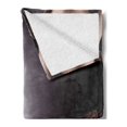 thumbnail image 2 of Western Soft Flannel Fleece Blanket, Horse Saddle with a Cowboy Hat Wild Texas Fashion States Men Whip It Photography, Cozy Plush for Indoor and Outdoor Use, 50" x 70", Brown Cream, by Ambesonne, 2 of 5