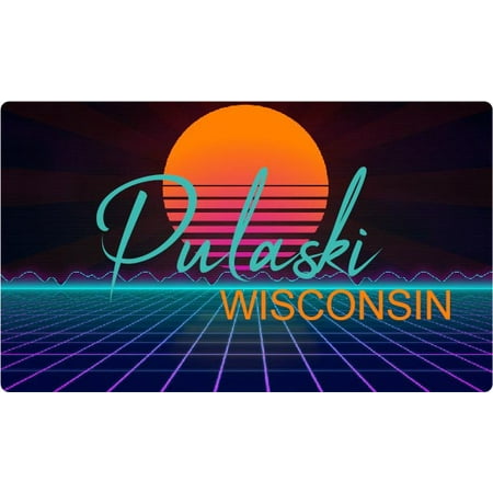 

Graceton Pennsylvania 4 X 2.25-Inch Fridge Magnet Retro Neon Design