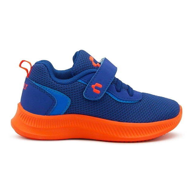 Tenis Deportivo Charly Para Niño Ligeros Rey/naranja 15-21 azul 19
