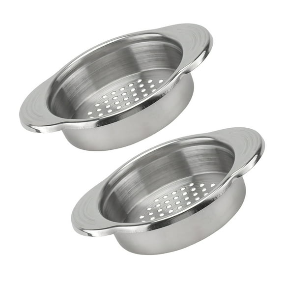 2 Pcs  Stainless Steel Can Strainer Practical Food Can Strainer Can Colander