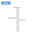 thumbnail image 2 of Compression Spring, 5Pcs 304 Stainless Steel, 3mm OD, 0.2mm Wire, 35mm Length, 2 of 6