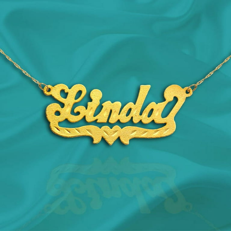 24k gold name chain deals