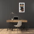 thumbnail image 3 of Allen, Kimberly 9x14 White Modern Wood Framed Museum Art Print Titled - Fishing Panel 3 V2, 3 of 4