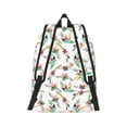 thumbnail image 3 of Balery Pretty Floral With Leaves Vintage Canvas Backpack for Men and Women - Large Capacity, Durable Travel Laptop Bag for School, Work, Hiking, and Outdoor Activities, 3 of 7