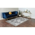 thumbnail image 2 of Unique Loom 3134089 9 x 12 ft. Salle Garnier Sofia Rectangular Rug, Gray, 2 of 3