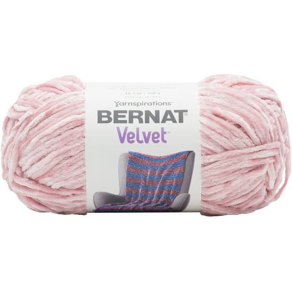 Bernat® Velvet™ #5 Bulky Polyester Yarn, Vapor Gray 10.5oz/300g 315 Yards