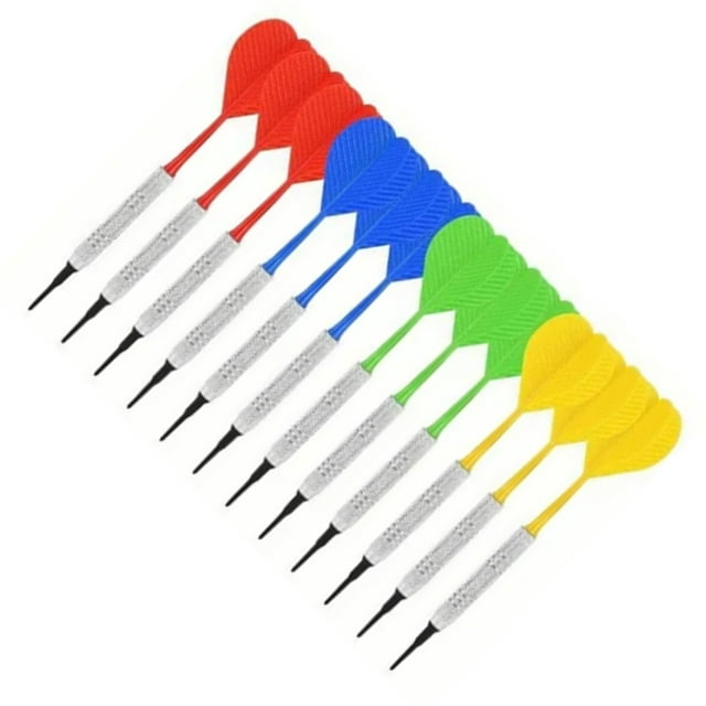 Ensemble de Fléchettes Souples, Ensemble de Fléchettes à Embout Souple Fléchettes à Embout Souple Fléchettes Souples pour Planche de Fléchettes Électronique Éprouvée et Fiable
