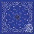 thumbnail image 1 of Bandannas sold In 12s B002 Navy Paisley, 1 of 2