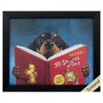 thumbnail image 2 of HomeRoots Decor 11-inch X 9-inch Black Frame 50 Scents Of Gray, 2 of 2