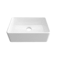 thumbnail image 1 of Tarja para Cocina - Fregadero para Cocina de Cerámica de Alta Resistencia - Tarja Fregadero un Tazón - Color Blanco Brillante …, 1 of 5