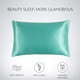 thumbnail image 5 of Funda de almohada de satén para el cabello y la piel, paquete de 2 - Fundas de almohada de tamaño estándar - Fundas de almohada de satén con cierre de sobre Xemadio LRWJ057-36, 5 of 5