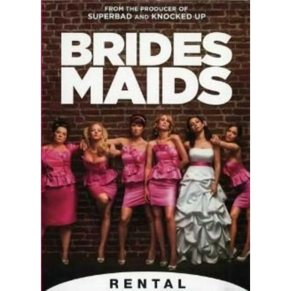 Bridesmaids (DVD, 2011, Widescreen, Rental Exclusive) NEW
