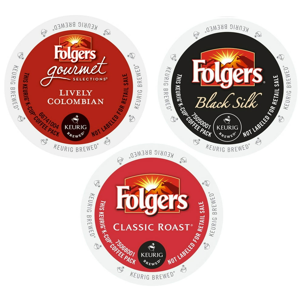 Folgers Gourmet Selections Coffee Pack, 3 Thrilling Flavor of Mind