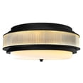 thumbnail image 1 of CWI Lighting Valdivia Plafonnier Encastré Noir à 4 Lumières, 1 of 6