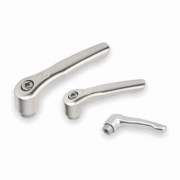 Kipp Adjustable Handle,M6,Stainless Steel K0124.206
