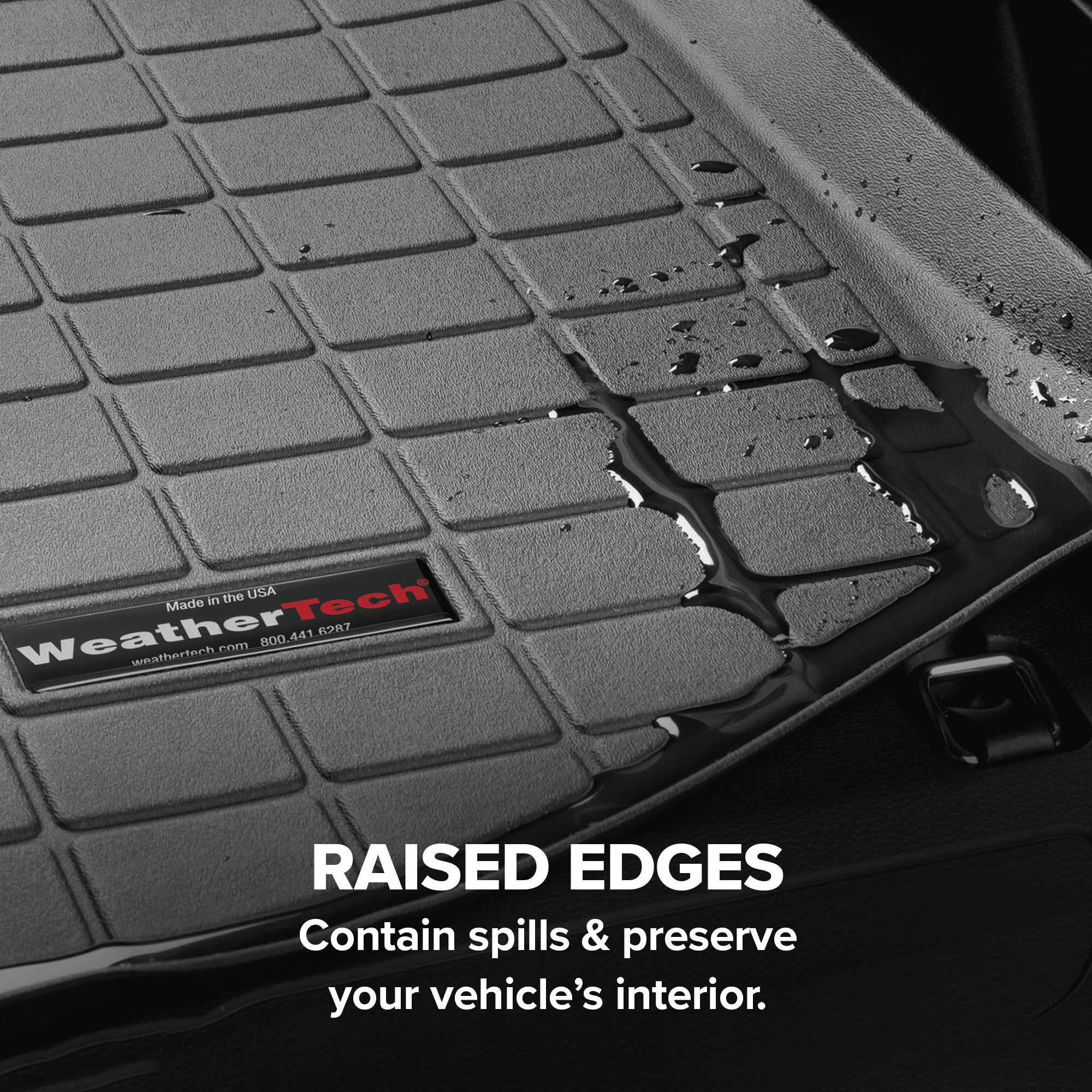 WeatherTech Cargo Trunk Liner with Bumper Protector compatible with Kia Carnival, Carnival Hybrid - Rear Cargo Well w/ Bumper Protector, Cocoa