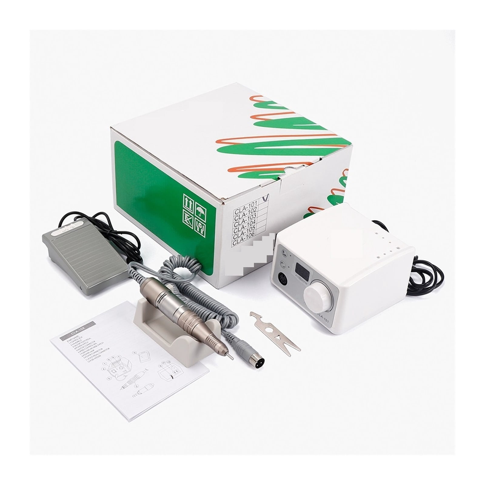 Nail Polisher, 35000RPM Nail Drill Machine, Electric Professional Nail File Polishing Grinding Device For Manicure Pedicure ,Low Noise