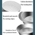 thumbnail image 6 of Js Swan Stainless Steel Drain Basket for Kitchen Sink, Stainless Steel Hanging Kitchen Sink Filter Basket Quick Drain for Washing Fruits and Vegetables (2Pcs), 6 of 9