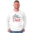 thumbnail image 3 of Fathers Day The Original Classic Dad Men's Long Sleeve Tee T Shirt Brisco Brands S, 3 of 6
