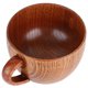 thumbnail image 4 of Dinheiro Taza de madera natural Café de madera Tazas de cerveza Desayuno Leche Taza para beber en el hogar, 4 of 8