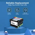 thumbnail image 6 of 702XL Ink Compatible with Epson 702 Ink Cartridges for Workforce Pro WF-3720 WF-3730 WF-3733 Printer, 6 of 11