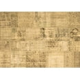 thumbnail image 1 of Ahgly Company Indoor Rectangle Patchwork Brown Transitional Area Rugs, 7' x 10', 1 of 4