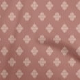thumbnail image 1 of oneOone Polyester Spandex Dark Rose Brown Fabric Geometric Sewing Material Print Fabric By The Yard 56 Inch Wide, 1 of 4
