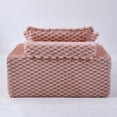 thumbnail image 6 of 51-Inch Comfort, Bearing Sofa: Two Pillows and One Backrest, Suitable for Multiple Scenarios in Bedrooms and Living Rooms (Pink), 6 of 11