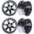 thumbnail image 1 of LINLIN 4PCS 1.9inch 6-Spoke Plastic Wheel Hub Rim 52mm Compatible with 1/10 RC On Road Touring Racing Crawler Drifting Car Tamiya HSP Himoto HPI Traxxas Redcat, 1 of 2